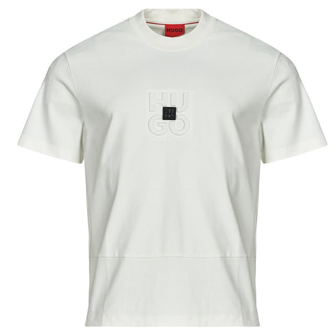Hugo Boss tshirt for man טישרט אוברסייז של הוגו לגבר בצבע לבן